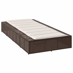 VidaXL 4104203 sedia da esterno Salone Seduta imbottita Poliestere Crema, Bianco - Vista aggiuntiva 5