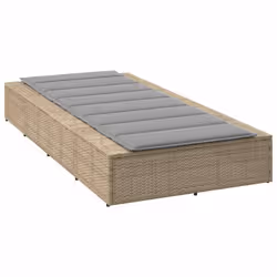 VidaXL 4104205 sedia da esterno Poliestere Grigio chiaro - Vista aggiuntiva 5