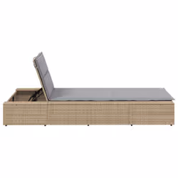 VidaXL 4104205 sedia da esterno Poliestere Grigio chiaro - Vista aggiuntiva 7