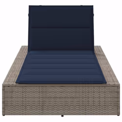 VidaXL 4104209 sedia da esterno Salone Seduta imbottita Poliestere Blu - Vista aggiuntiva 4