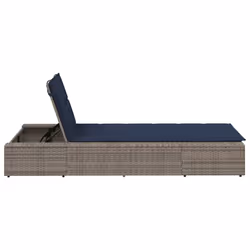 VidaXL 4104209 sedia da esterno Salone Seduta imbottita Poliestere Blu - Vista aggiuntiva 7