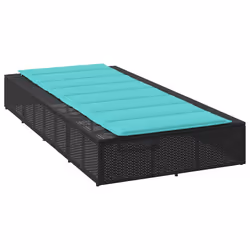 VidaXL 4104210 sedia da esterno Salone Seduta imbottita Poliestere Turchese - Vista aggiuntiva 5