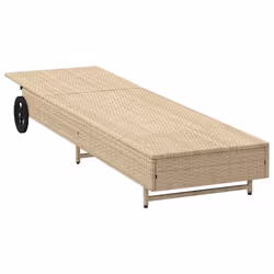 VidaXL 4104035 sedia da esterno Salone Seduta imbottita Rattan sintetico, Acciaio Grigio - Vista aggiuntiva 5