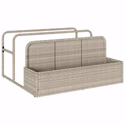 vidaXL Galleggiante a Bordo Piscina Grigio Chiaro 110x100x57 cm - Vista aggiuntiva 2