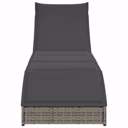 VidaXL 4104222 sedia da esterno Resina, Acciaio Grigio scuro - Vista aggiuntiva 5