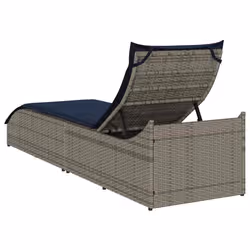 VidaXL 4104227 sedia da esterno Resina, Acciaio Blu marino - Vista aggiuntiva 7
