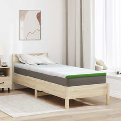 vidaXL Guanciali per materassi Bianco e Verde 80 x 200 cm