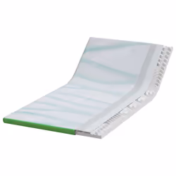 vidaXL Guanciali per materassi Bianco e Verde 90 x 190 cm - Vista aggiuntiva 3