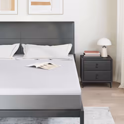 vidaXL Guanciali per materassi Bianco 180 x 200 cm - Vista aggiuntiva 3