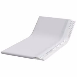 vidaXL Guanciali per materassi Bianco 90 x 200 cm - Vista aggiuntiva 3