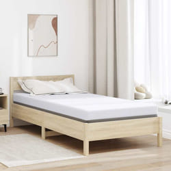 vidaXL Guanciali per materassi Bianco 90 x 200 cm