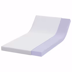 vidaXL Guanciali per materassi Bianco 100 x 200 cm - Vista aggiuntiva 3