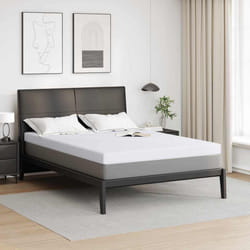 vidaXL Guanciali per materassi Bianco 160 x 200 cm