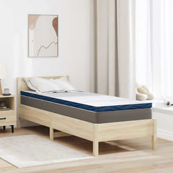 vidaXL Guanciali per materassi Bianco e blu 80 x 200 cm