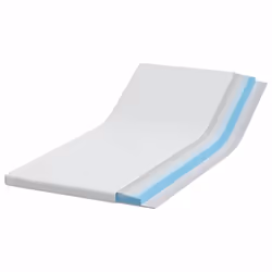 vidaXL Guanciale Bianco 90 x 190 cm Schiuma Memory in Gel - Vista aggiuntiva 3