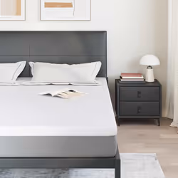 vidaXL Guanciale Bianco 200 x 200 cm Schiuma Memory in Gel - Vista aggiuntiva 3