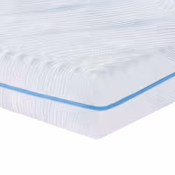 vidaXL Materasso Bianco 200 x 200 cm Schiuma - Vista aggiuntiva 2