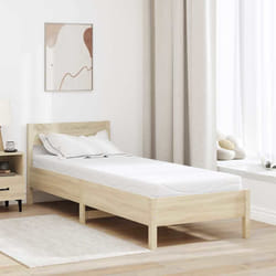 vidaXL Materasso Bianco 80 x 200 cm Schiuma Memory in Gel