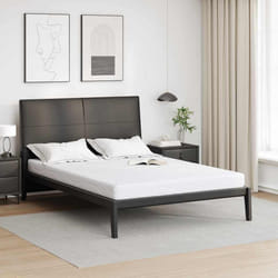 vidaXL Materasso Bianco 160 x 200 cm Schiuma Memory in Gel