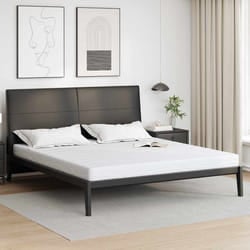 vidaXL Materasso Bianco 180 x 200 cm Schiuma Memory in Gel