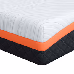 vidaXL Materasso Bianco e Grigio 140 x 190 cm Schiuma Memory in Gel - Vista aggiuntiva 2