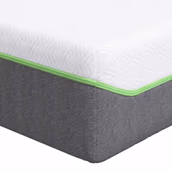vidaXL Materasso Bianco e Grigio 100 x 200 cm Molle Insacchettate - Vista aggiuntiva 2
