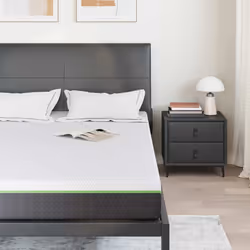 vidaXL Materasso Bianco e Grigio 140 x 190 cm Molle Insacchettate - Vista aggiuntiva 3