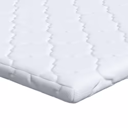 vidaXL Guanciali per materassi Bianco 100 x 200 cm Schiuma PU - Vista aggiuntiva 2