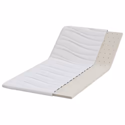 vidaXL Guanciali per materassi Bianco 90 x 200 cm Latice - Vista aggiuntiva 3
