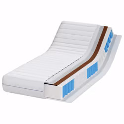 vidaXL Materasso con Strato di Cocco Bianco 80 x 160 cm - Vista aggiuntiva 3