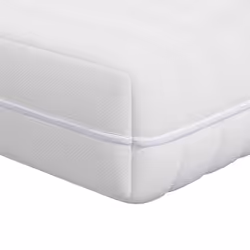 vidaXL Materasso con Strato di Cocco Bianco 140 x 190 cm - Vista aggiuntiva 2