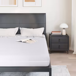 vidaXL Materasso con Strato di Cocco Bianco 140 x 200 cm - Vista aggiuntiva 3