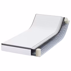 vidaXL Materasso Bianco e Grigio 90 x 200 cm Molla Bonell - Vista aggiuntiva 3