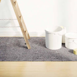 vidaXL Telo Protettivo per Pittori Antiscivolo 1020 cm 180 g/m² Grigio