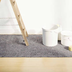 vidaXL Telo Protettivo per Pittori Antiscivolo 50 m 220 g/m² Grigio