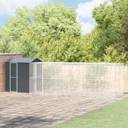 Vidaxl - Voliera per Uccelli con Estensione Antracite 210x817x247 cm Acciaio