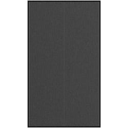 Vidaxl - Zerbino a Strisce Nere e Grigie 115x200 cm 935315