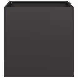 VidaXL 860661 fioriera Acciaio Nero - Vista aggiuntiva 4