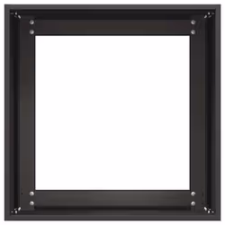 VidaXL 860661 fioriera Acciaio Nero - Vista aggiuntiva 5