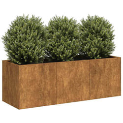 VidaXL 860681 fioriera Acciaio Colore ruggine