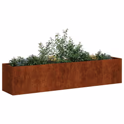 VidaXL 860688 fioriera Acciaio Colore ruggine - Vista aggiuntiva 3