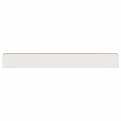 VidaXL 860697 fioriera Acciaio Bianco - Vista aggiuntiva 4