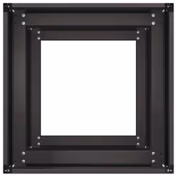 VidaXL 860703 fioriera Acciaio Nero - Vista aggiuntiva 5