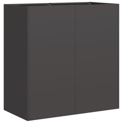 VidaXL 860710 fioriera Acciaio Nero