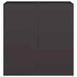 VidaXL 860710 fioriera Acciaio Nero - Vista aggiuntiva 4