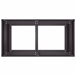 VidaXL 860710 fioriera Acciaio Nero - Vista aggiuntiva 5
