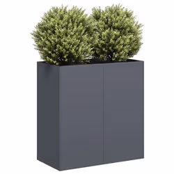 VidaXL 860712 fioriera Acciaio Antracite - Vista aggiuntiva 2