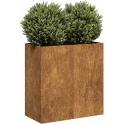 Vidaxl - Fioriera Arrugginita 80x40x80 cm in Acciaio Corten 518406