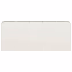 VidaXL 860725 fioriera Acciaio Bianco - Vista aggiuntiva 4