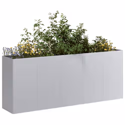 VidaXL 860729 fioriera Acciaio galvanizzato - Vista aggiuntiva 2